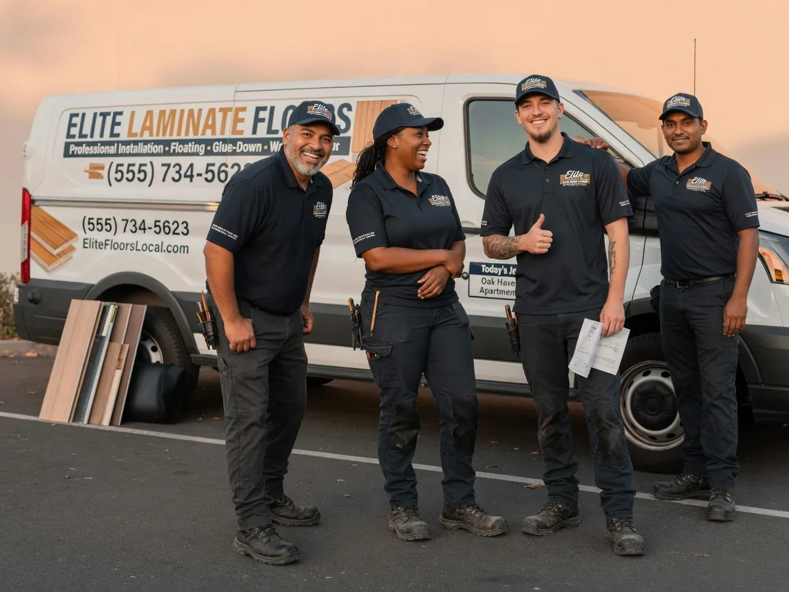Laminate flooring installation company in Rio, WI